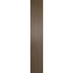 Akustikpanel i røget egetræsfiner 3000x520x18 mm