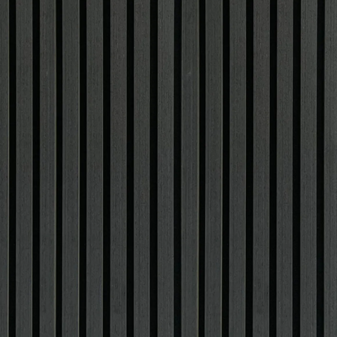 Akustikpanel i sort egetræsfiner 1200x520x18 mm