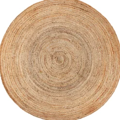 Arthur rundt tæppe - Jute Ø220 cm