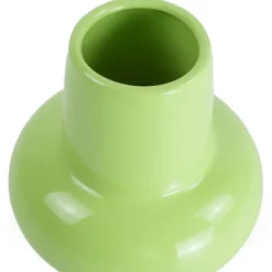 Birka keramik vase grøn 15 cm