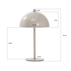 Bloom bordlampe Guld