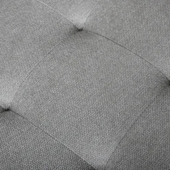 Brandy - venstrevendt u-sofa i grå med chaiselong - L: 366 x D: 211 x H: 80 cm