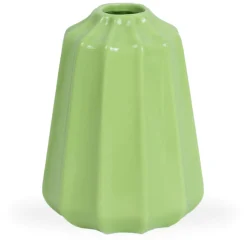 Caddi keramik vase grøn 15 cm