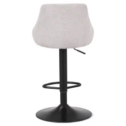 Cassie - beige justerbar barstol med drejefunktion 360 grader