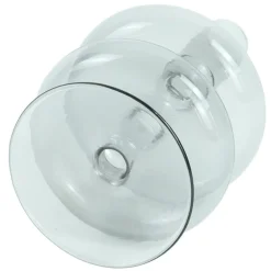 Fairy glas lysestage grå 15 cm