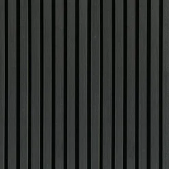 Fleksibel akustikpanel i sort egetræsfiner 2600x520x18 mm