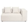 Hailey højre modul i beige L: 147 X D: 100 X H: 65 cm