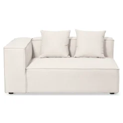 Hailey - Modulsofa I Beige Med 3 Moduler L: 415 X D: 100 X H: 65 cm