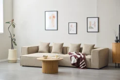 Hailey - Modulsofa I sand Med 3 Moduler L: 415 X D: 100 X H: 65 cm