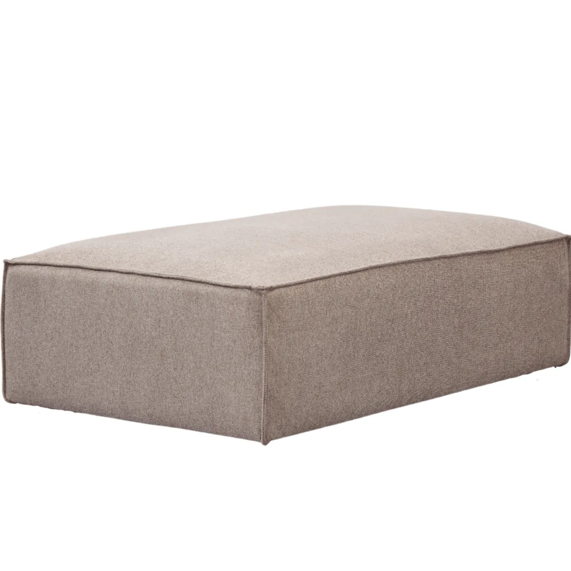 Hailey puf i sand 121 x 74 cm
