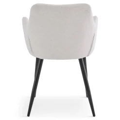 Isabella - spisebordsstol beige tekstil