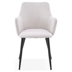 Isabella - spisebordsstol beige tekstil