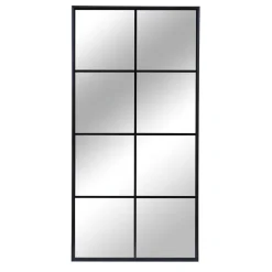 Josie New yorker spejl sort 120x60 cm