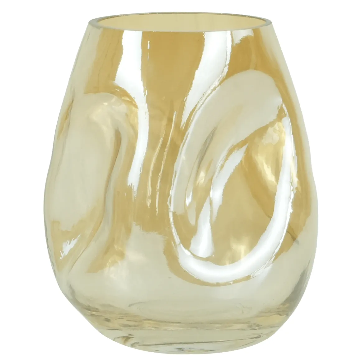 Joy glasvase røgfarvet 18 cm