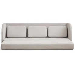 Katarina foldbar sovesofa beige L: 217 x D: 77/145 x H: 75 cm