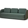 Katarina foldbar sovesofa grøn L: 217 x D: 77/145 x H: 75 cm