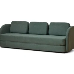 Katarina foldbar sovesofa grøn L: 217 x D: 77/145 x H: 75 cm