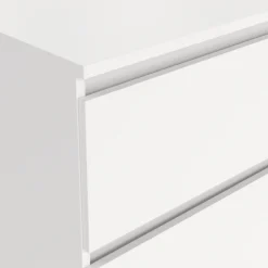 Maise kommode H:70 x B:138 x B:41 cm med 6 skuffer i hvid