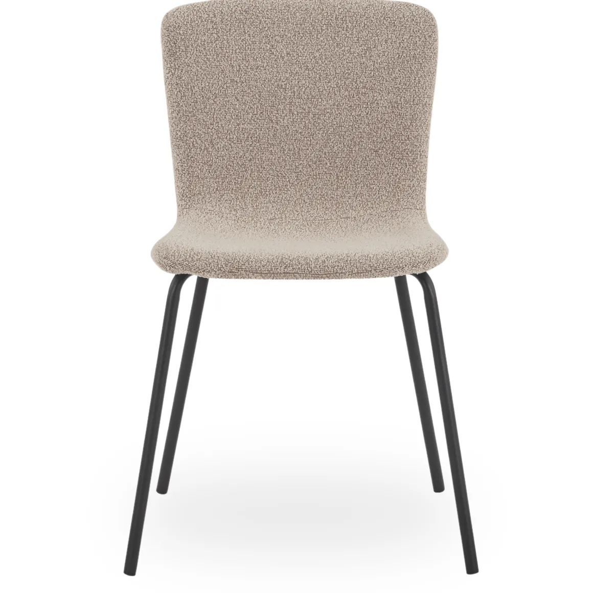 Miley spisebordsstol i beige boucle