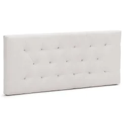 Nia sengegavl 140x63 cm i beige tekstil