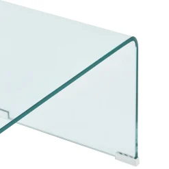 Nicole glas sofabord 95x45x35 cm