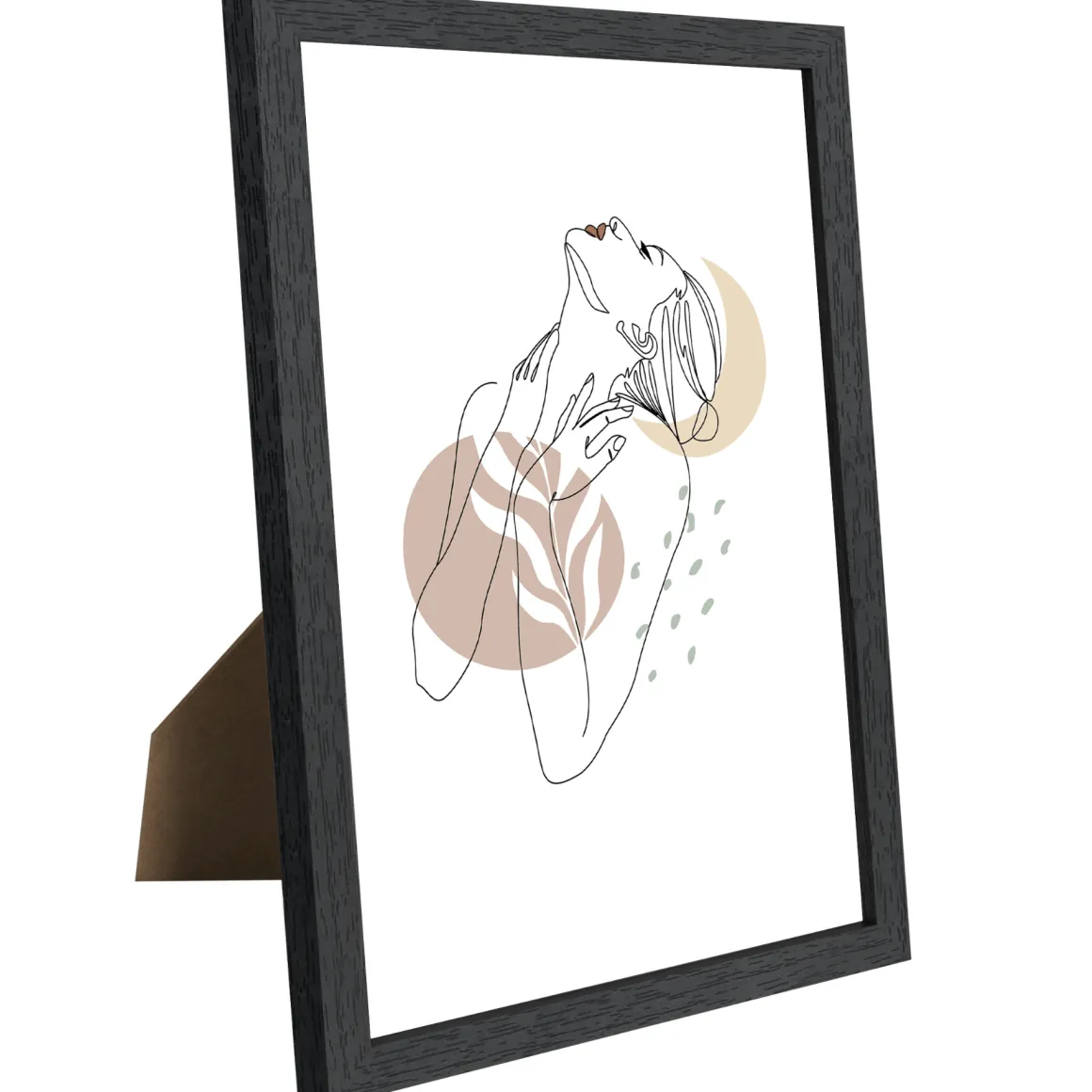 Paloma billedramme 21x30 cm sort
