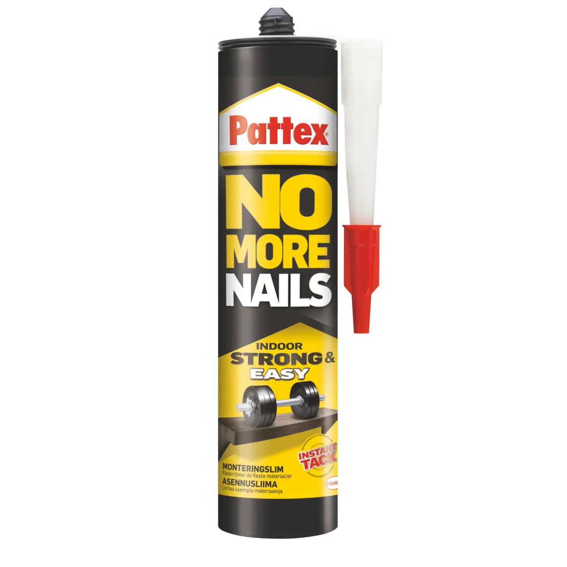 Pattex No More Nails monteringslim til akustikpaneler 300 ml / 1 stk. pr. akustikpanel