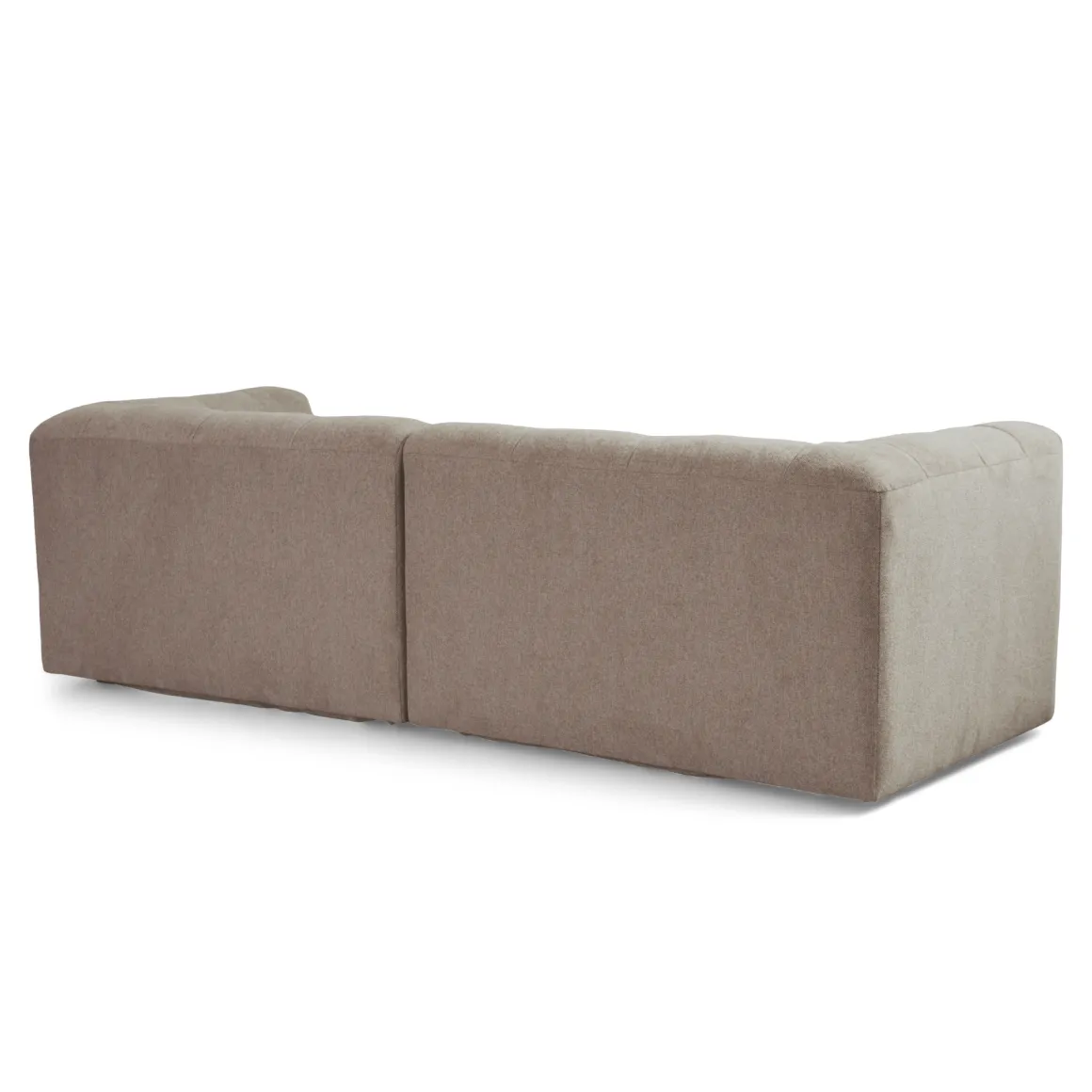 Poppy chaiselong bubble sofa sand - venstrevendt