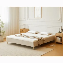 Premium Aksel hvid topmadras i memoryskum 180x200x7 cm